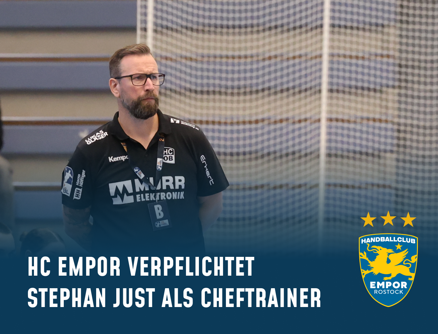 HC Empor Rostock verpflichtet Stephan Just als neuen Cheftrainer