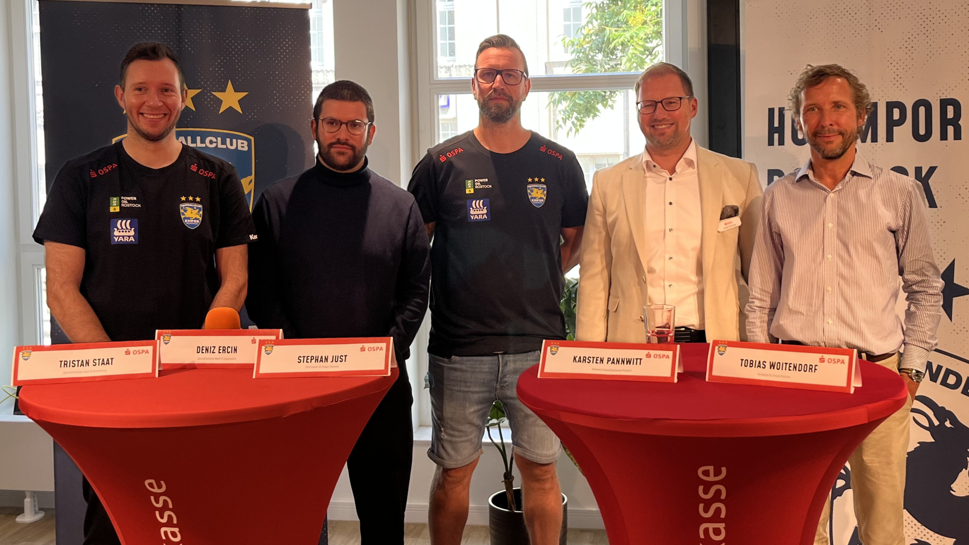 Zum Saisonauftakt: HC Empor Rostock stellt neue Führungsstruktur und sportliche Perspektive vor